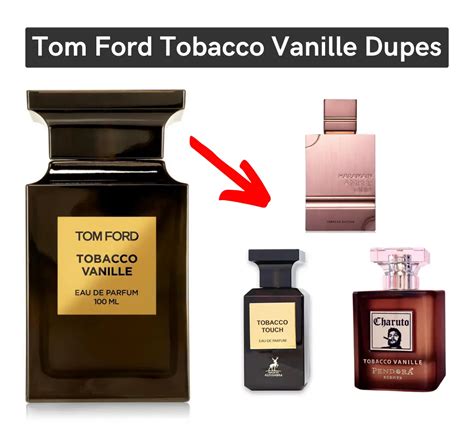 dupe for tom ford perfume|tom ford tobacco vanille copy.